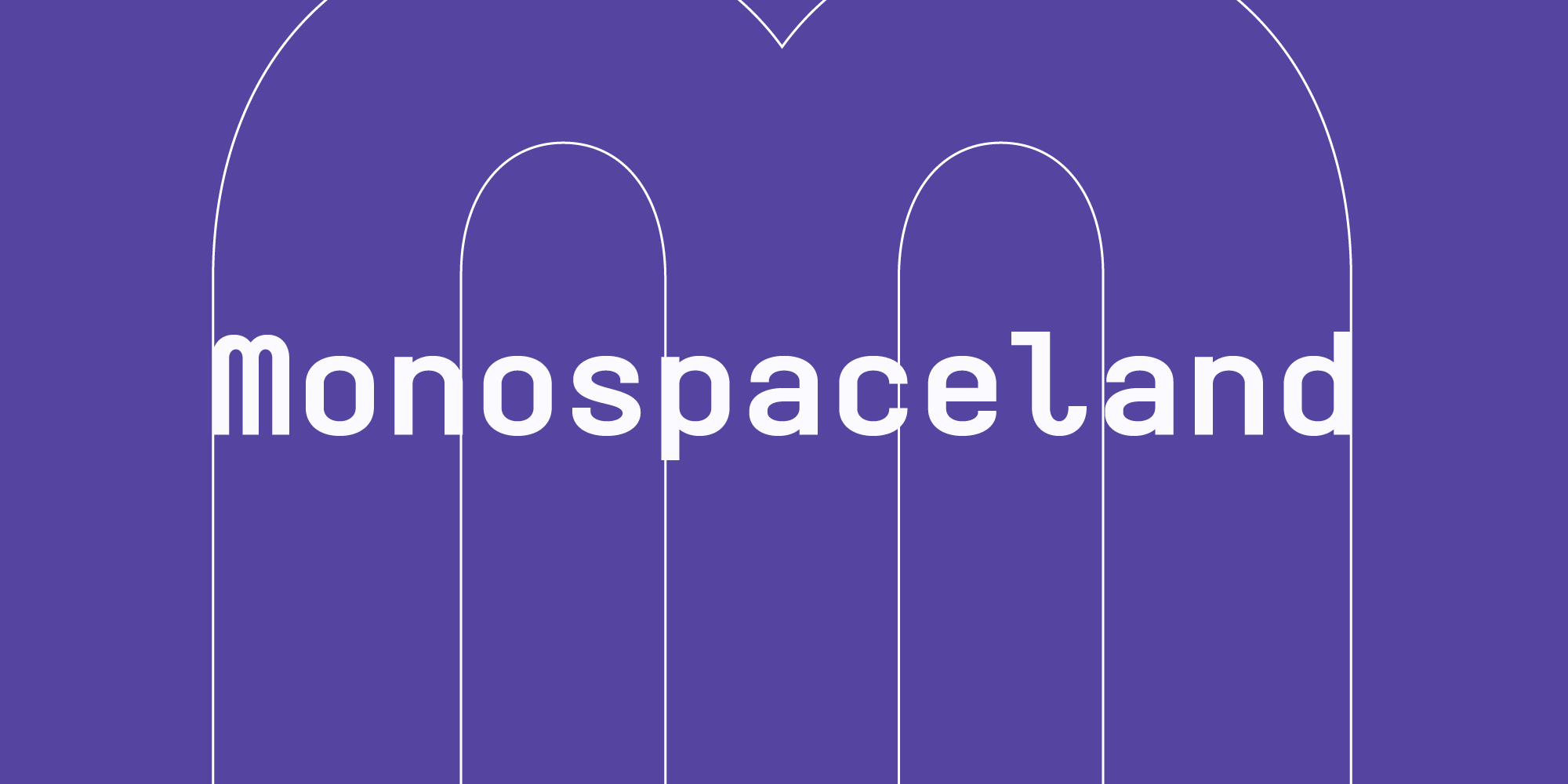Monospaceland font