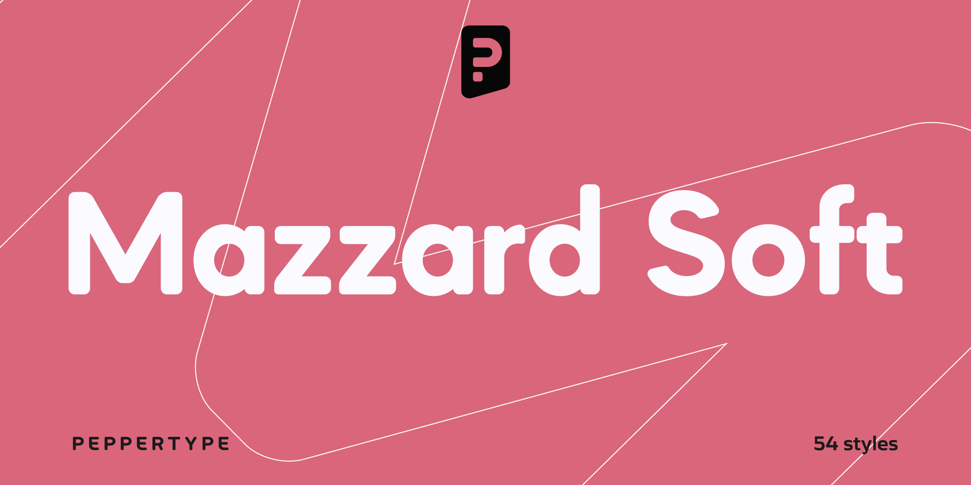 Mazzard Soft Typeface