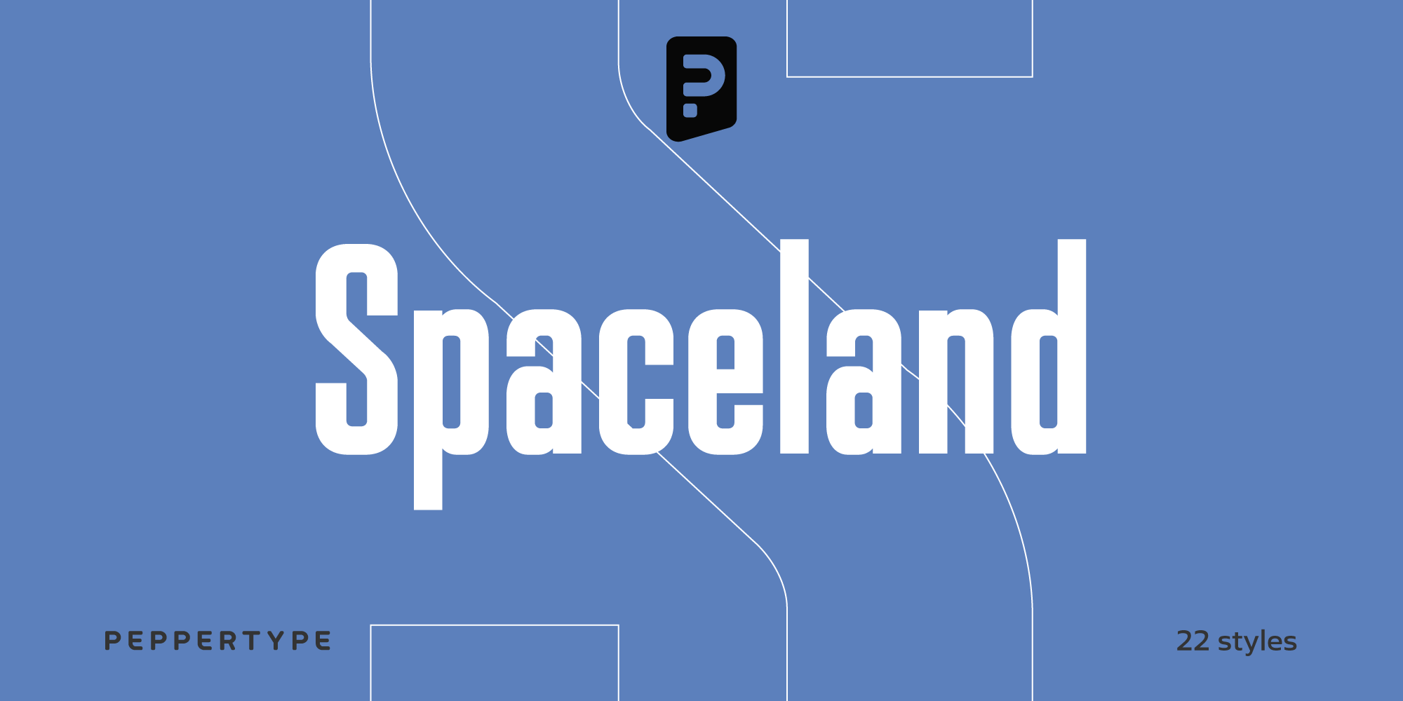 Spaceland Typeface